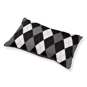 Oxford Tales A Deux Argyle Doggie Sleeper Pet Bed