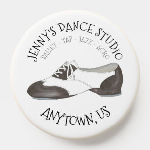 Oxford Tap Shoe Custom Dance Studio Tapper PopSocket