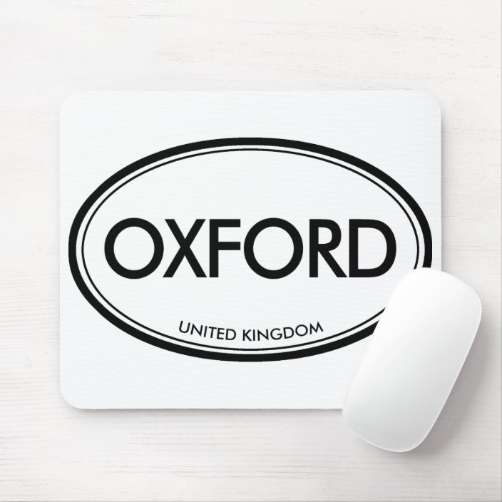 Oxford, United Kingdom Mouse Pad