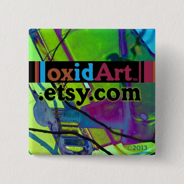 oxidArt Square Button (Front)