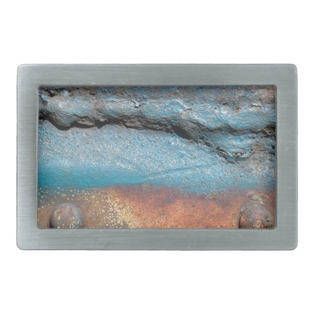 Oxidized Metal Belt Buckle (Front)