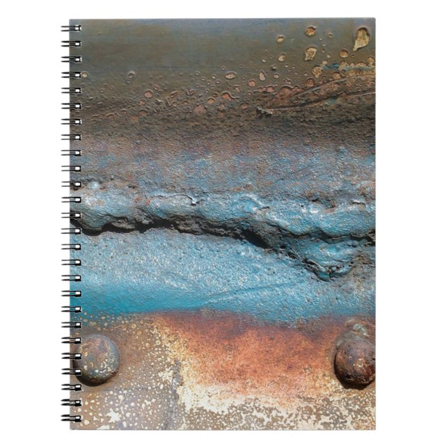 Oxidized Metal Notebook (Front)