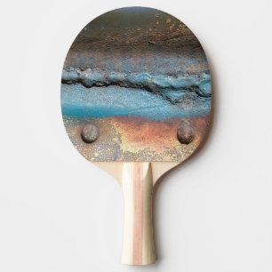 Oxidized Metal Ping-Pong Paddle