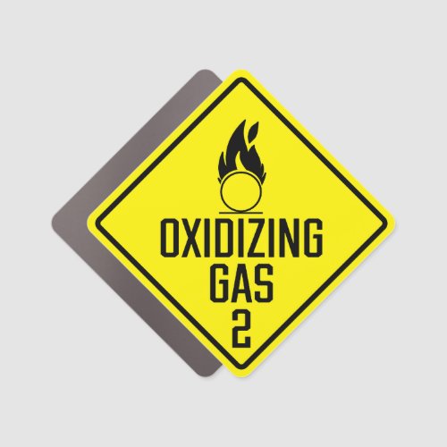 Oxidizing Gas 2 Car Magnet