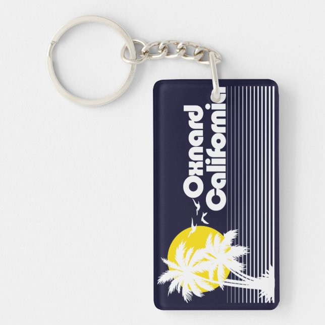Oxnard California Keychain (Front)