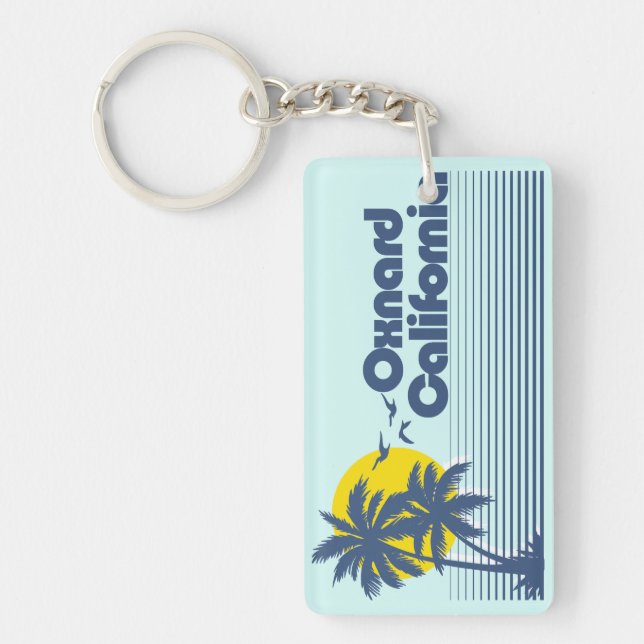 Oxnard California Keychain (Front)