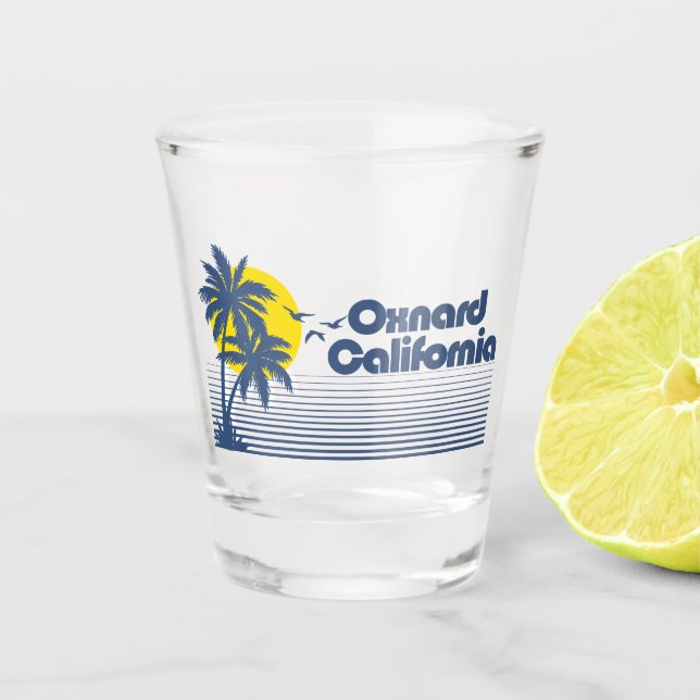 Oxnard California Shot Glass (Front)