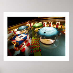 OXO bumpers pinball poster