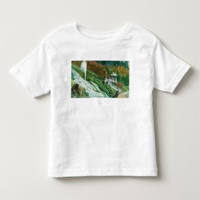 Oxone Falls and Spring ViewShasta Springs, CA Toddler T-shirt (Front)