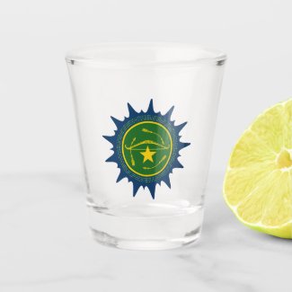 Oxóssi das Matas Shot Glass