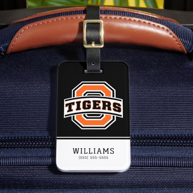 Oxy Block O Luggage Tag (Front Insitu 2)