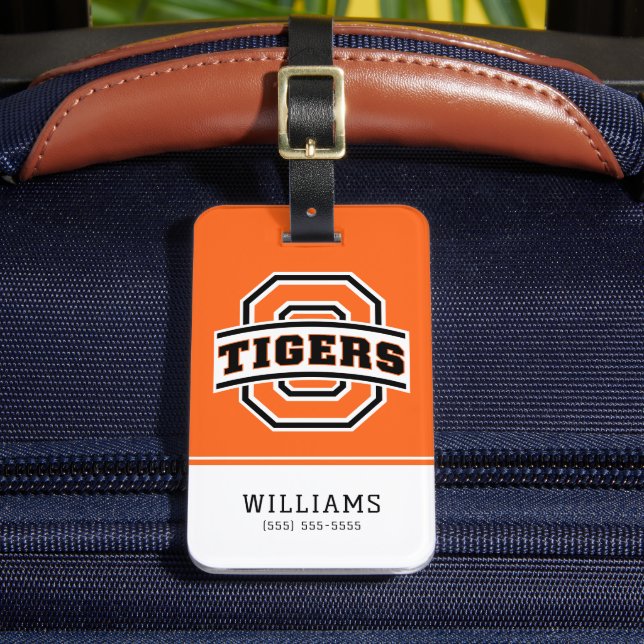 Oxy Block O Luggage Tag (Front Insitu 2)