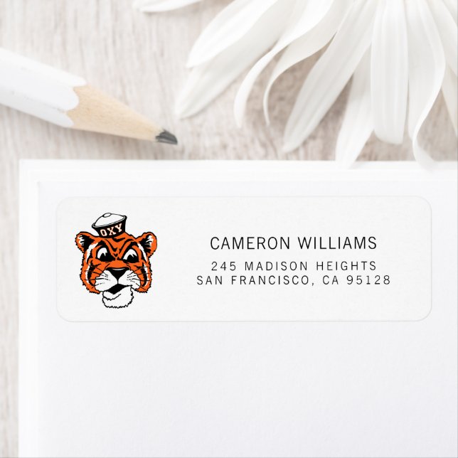 Oxy Tiger Logo Label (Insitu)