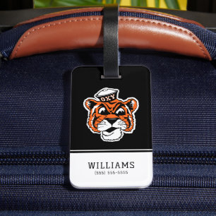 Oxy Tiger Logo Luggage Tag