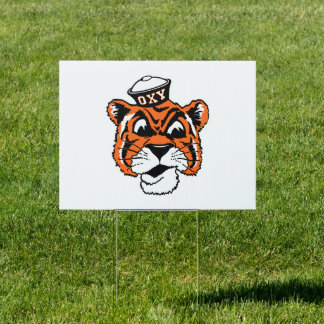 Oxy Tiger Logo Sign