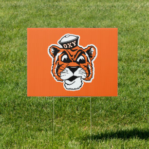Oxy Tiger Logo Sign
