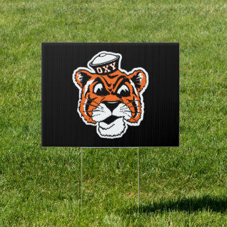 Oxy Tiger Logo Sign