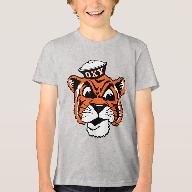 Oxy Tiger Logo Tri-Blend Shirt (Front)