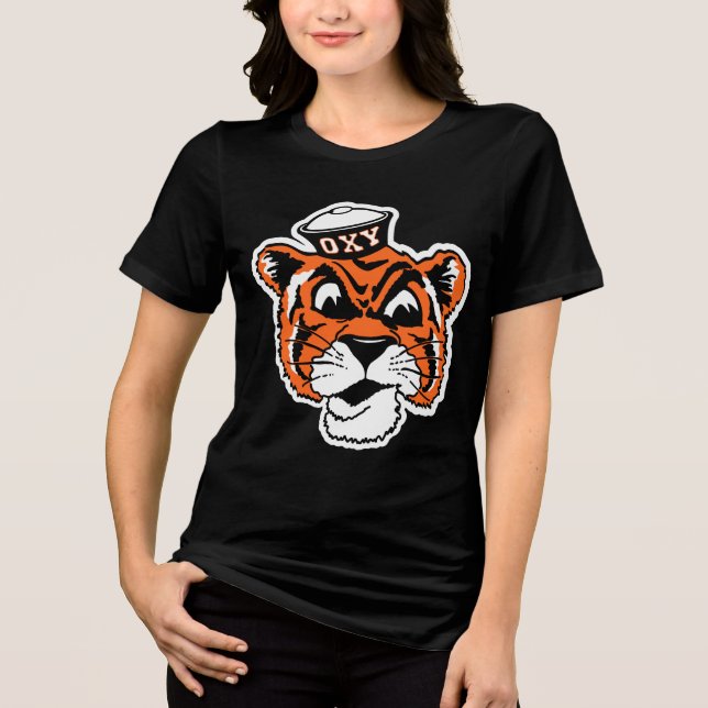 Oxy Tiger Logo Tri-Blend Shirt (Front)