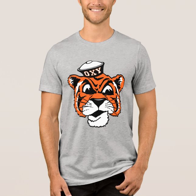 Oxy Tiger Logo Tri-Blend Shirt (Front)