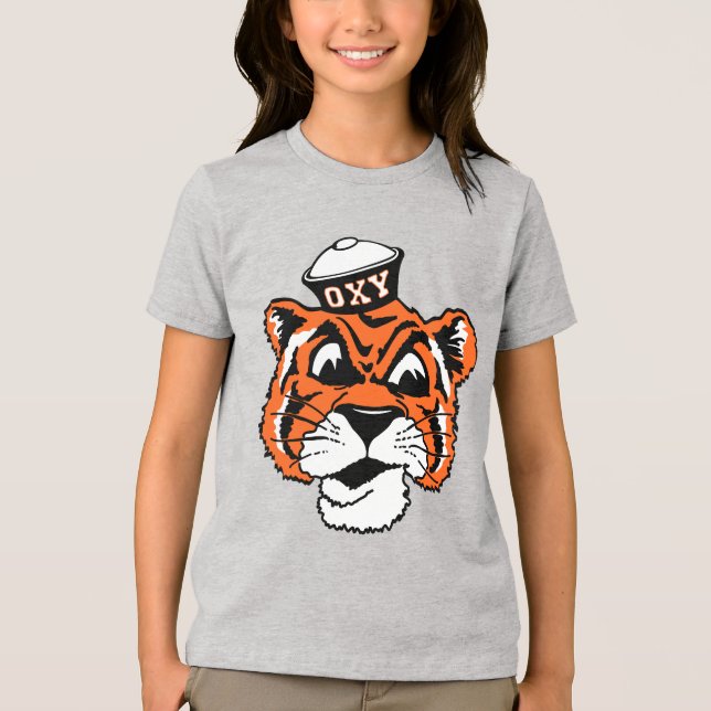 Oxy Tiger Logo Tri-Blend Shirt (Front)