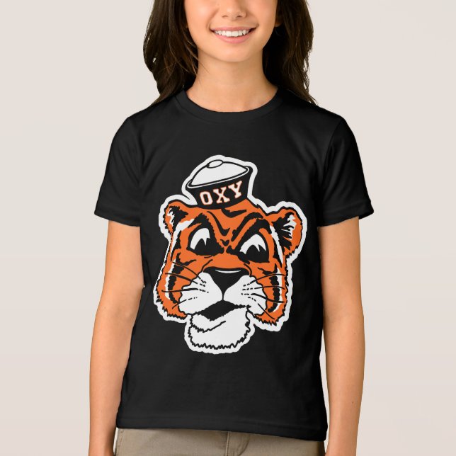 Oxy Tiger Logo Tri-Blend Shirt (Front)