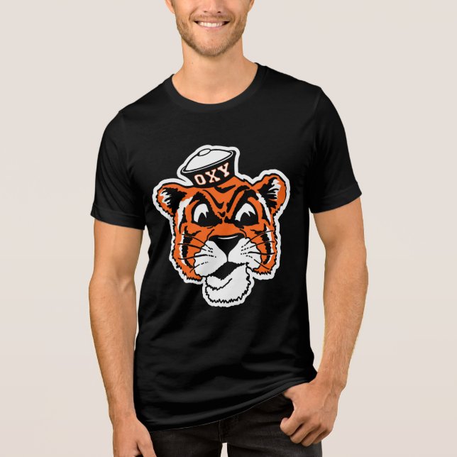 Oxy Tiger Logo Tri-Blend Shirt (Front)