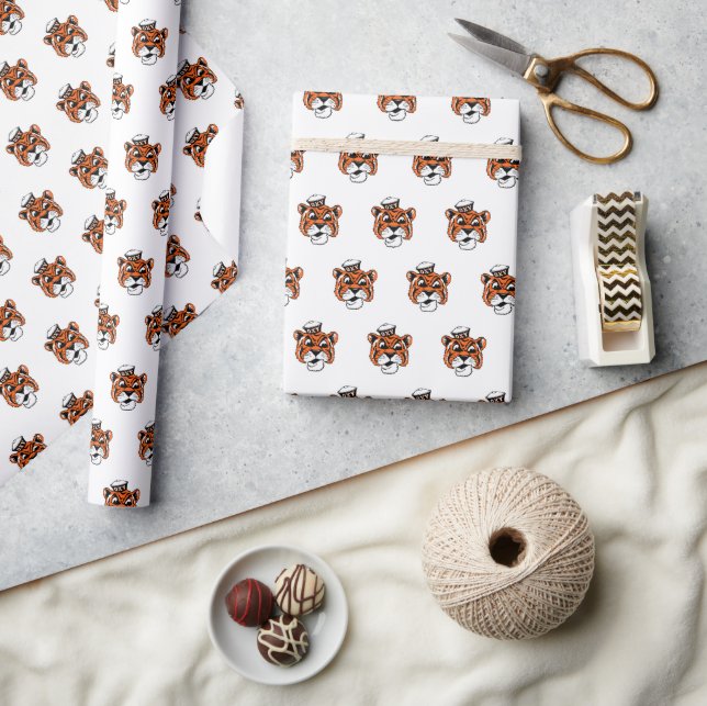 Oxy Tiger Logo Wrapping Paper (Crafts)