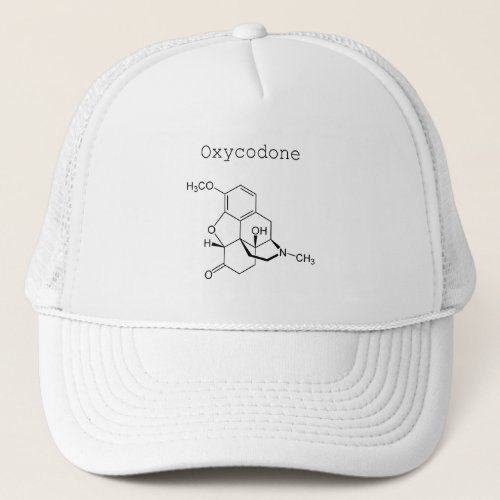 Oxycodone Molecule Hat