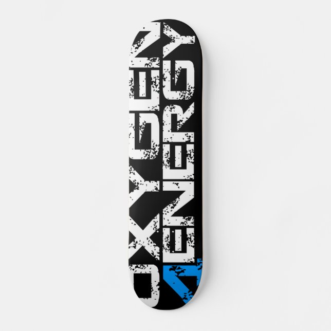 OXYGEN 4 ENERGY SKATEBOARD DECK (Front)