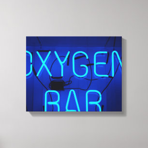 Oxygen Bar Canvas Print