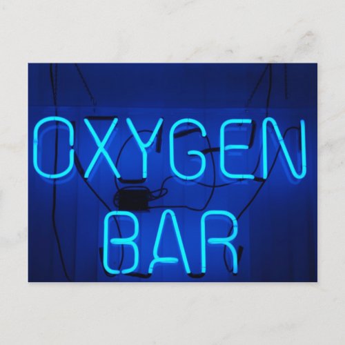 Oxygen Bar Postcard