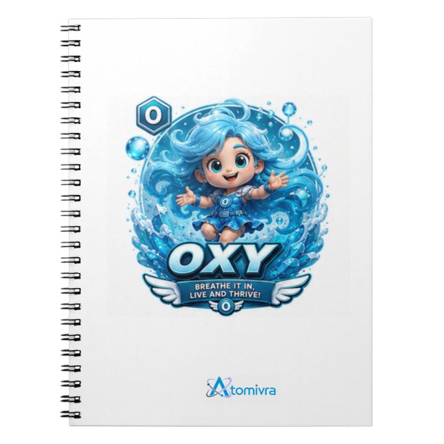 Oxygen is ATOMIVRA Notebook (Front)