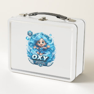 Oxygen of ATOMIVRA™ Metal Lunch Box