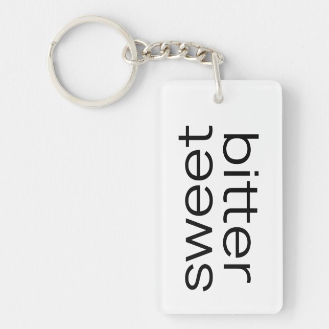 Oxymoron - Bitter Sweet Keychain (Front)