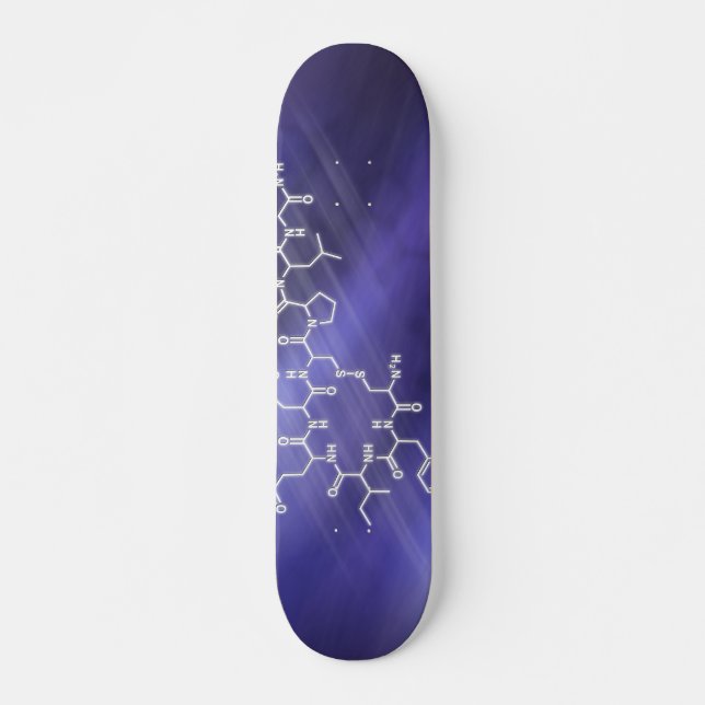 Oxytocin Hormone Structural chemical formula Skateboard (Front)