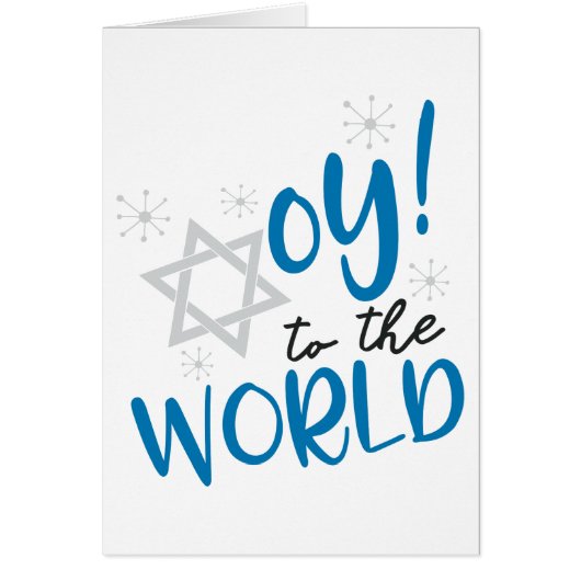 Oy to the World Cards (Front)