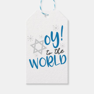 Oy to the World Gift Tags
