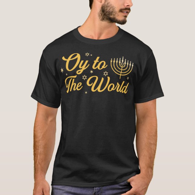 Oy to The World Pullover  (Front)