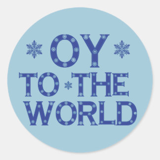 OY to the World Stickers