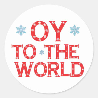 OY to the World Stickers