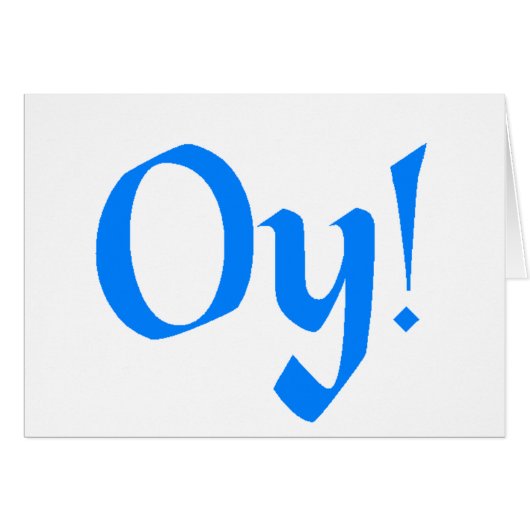 oy vey1 cards (Front Horizontal)