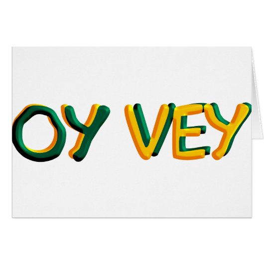 Oy Vey Cards (Front Horizontal)