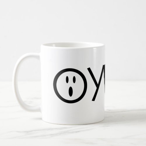 oy vey from JoyfulYiddish Coffee Mug