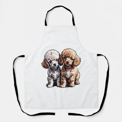 Oy With The Poodles Classic T_Shirt Apron