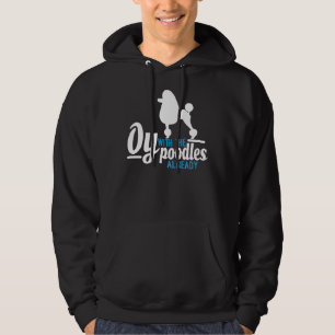 Oy With The Poodles! Fitted Hoodie