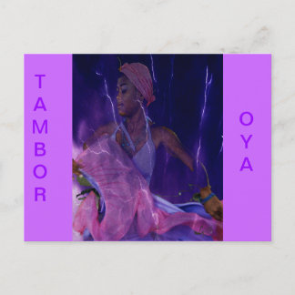 OYA DANCING BY LIZ LOZ POSTCARD