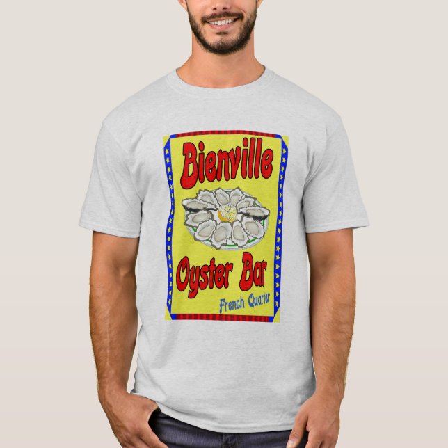 Oyster Bar 2 Bienville Oyster Bar T-Shirt (Front)