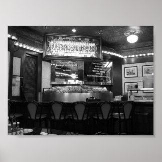Oyster Bar French Quarter New Orleans, Louisiana Poster