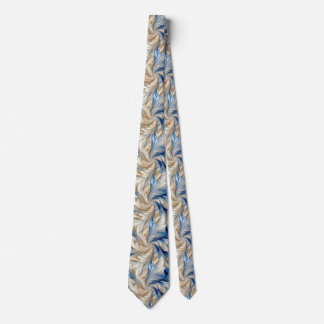 Oyster & Blue Neck Tie
